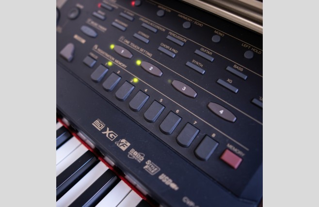 Used Yamaha CVP206 Satin Rosewood Digital Piano Complete Package (SN:601114) - Image 12